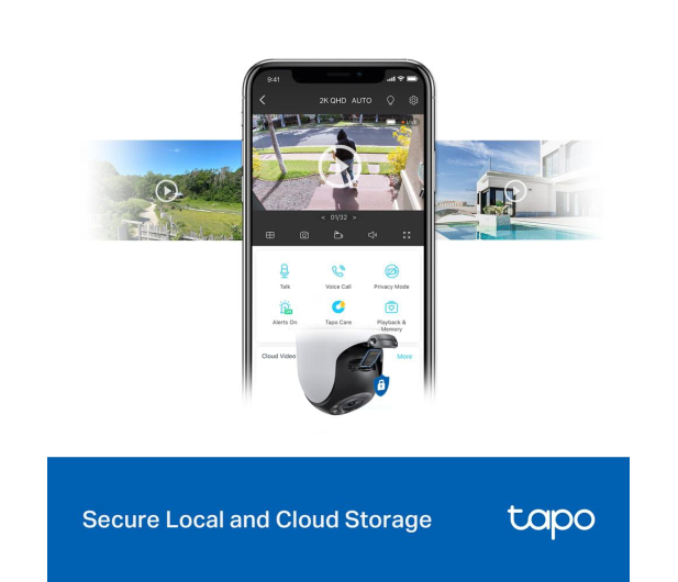 TP-Link Tapo C520WS SI Zewnętrzna, obrotowa kamera WiFi - 1192350 - zdjęcie 11